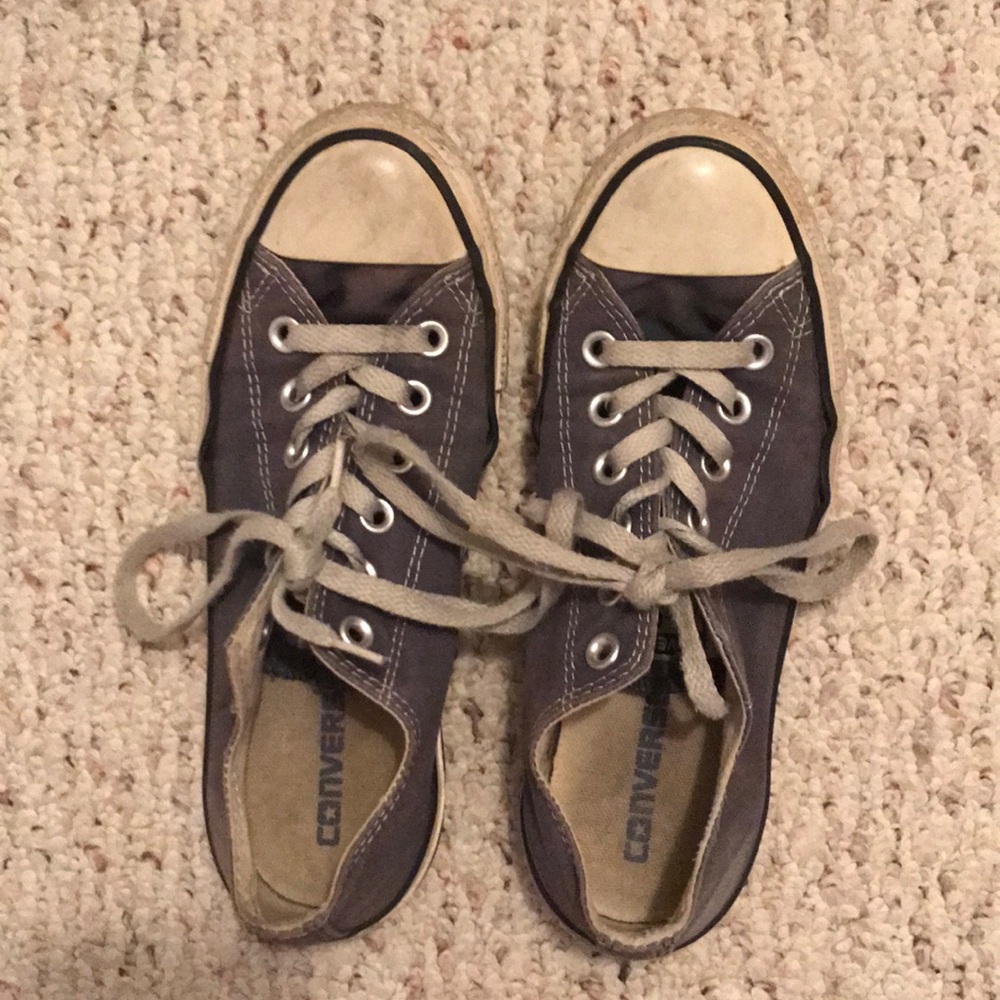 Blue Converse